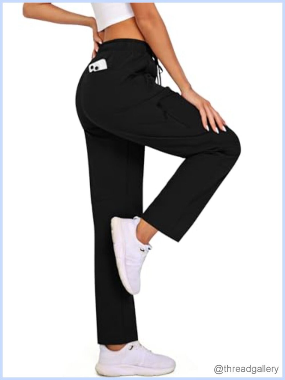 Lightweight Womens Hiking Pants Water Resistant Quick Dry 5 Pockets